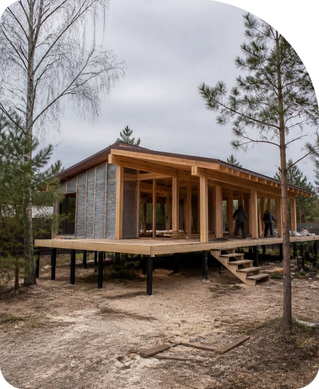 Строительство построек на сваях в Егорьевске от 45567 р | РадиДОМА-Грь